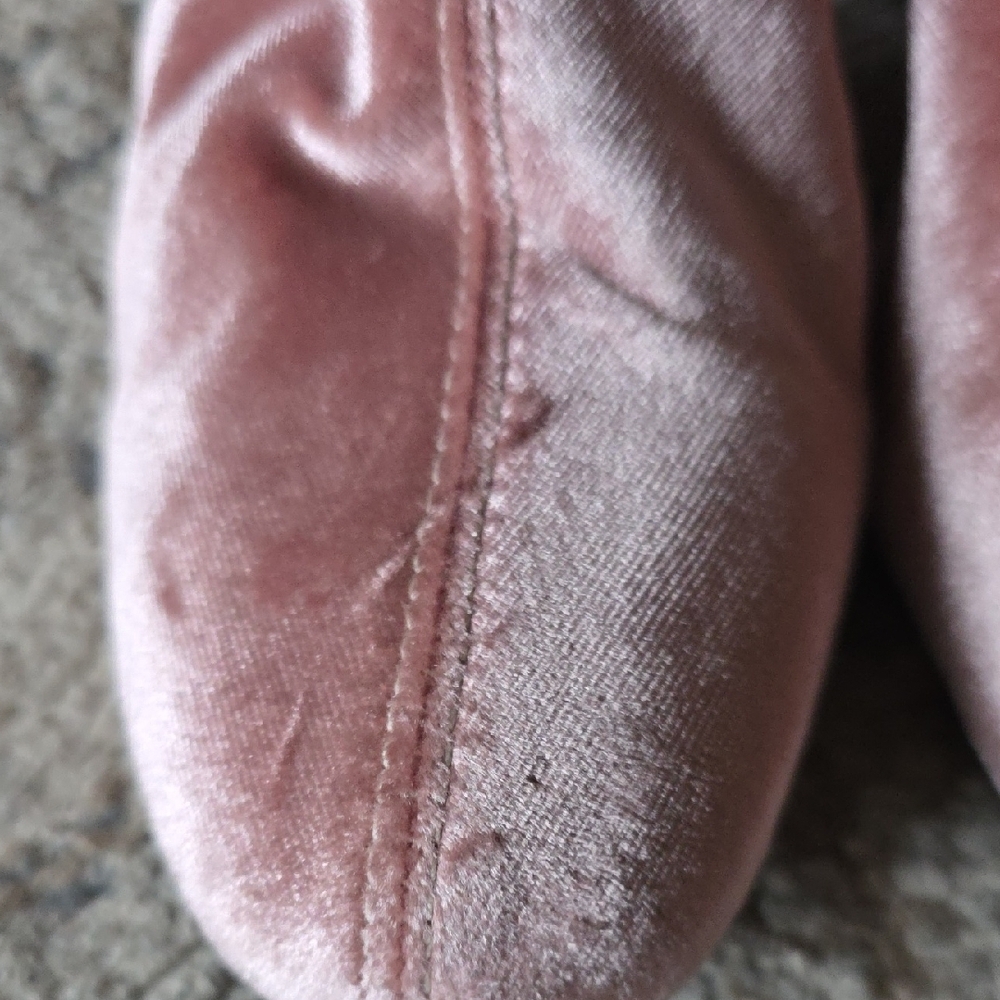 Free People Velvet Cecile Bootie Rose Ankle Boots - Picture 3 of 10